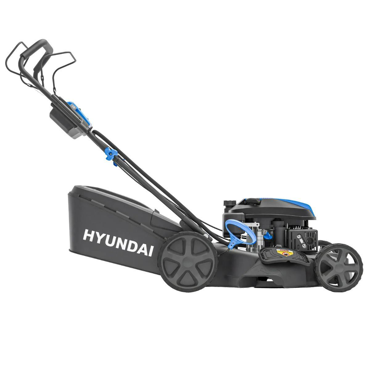 Hyundai HYM22200SPEX 56cm Electric Start Self-Propelled 3-in-1 Petrol Lawnmower