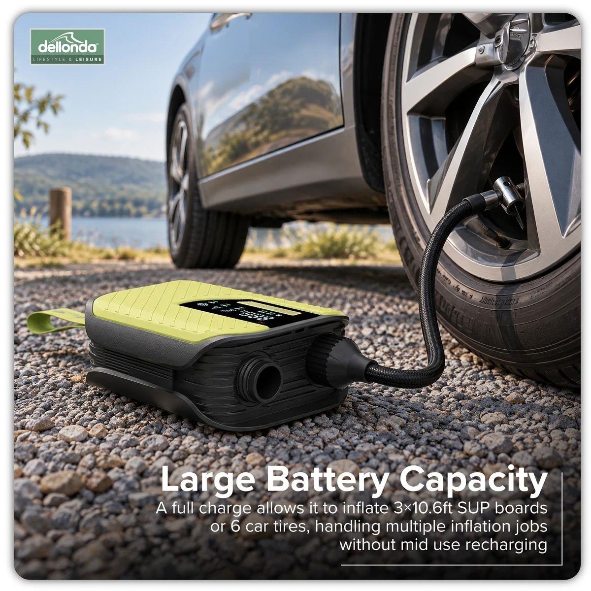 Sealey DL185 Dellonda Rechargeable & 12V DC Electric SUP Pump