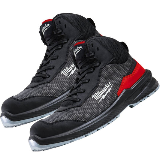 Milwaukee Flextred S1PS Safety Boots Black Size 9 - 4932493708