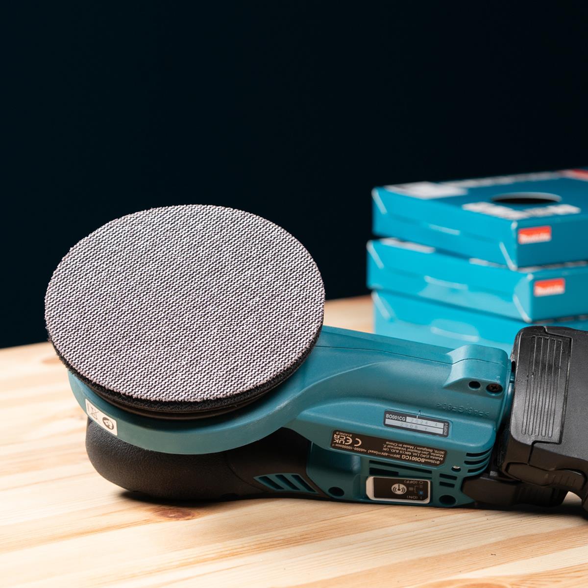 Makita D-78673 Net Sanding Disc 125mm A180 - Pack of 10