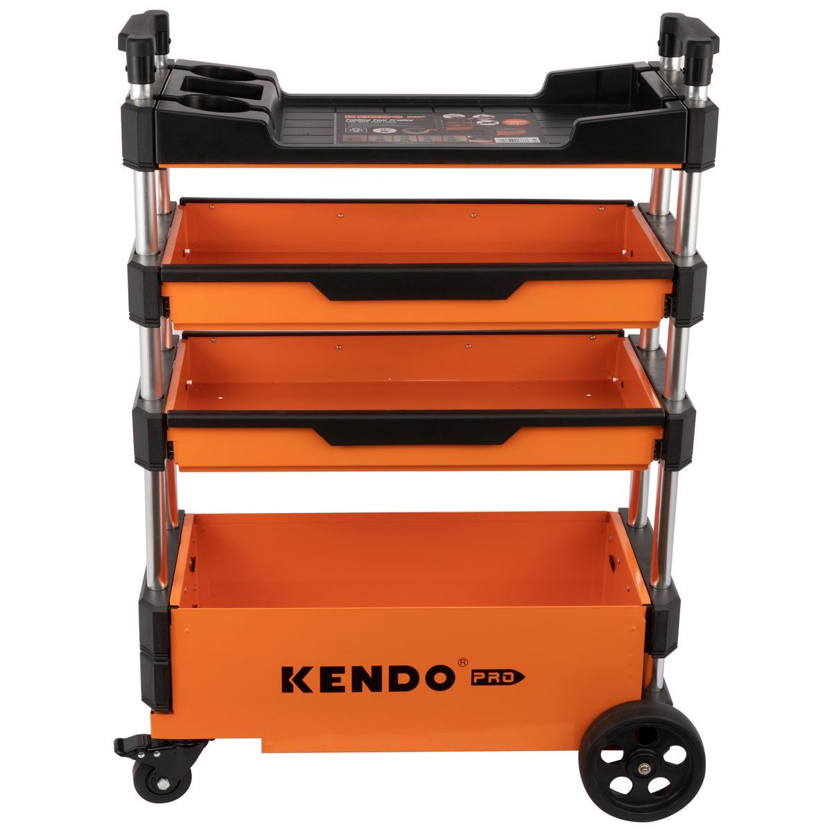 Kendo 900mm Foldable Tool Trolley Item Condition Damaged Box