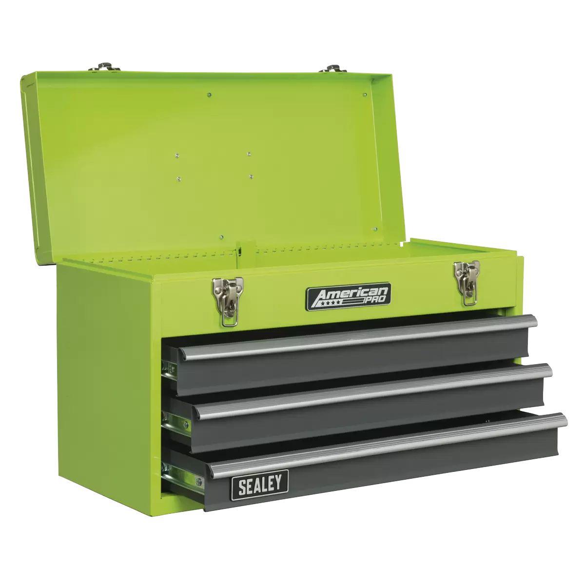 Sealey AP9243BBHV Tool Chest 3 Drawer Portable with Ball-Bearing Slides