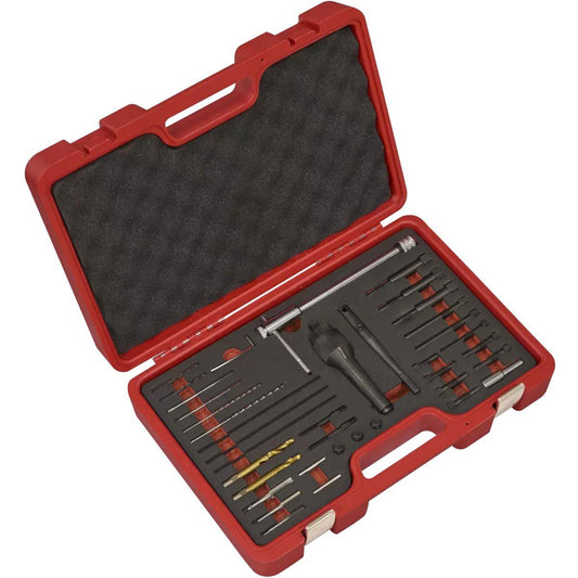 Sealey VS3156 Damaged Glow Plug & Heater Element Removal Set 8 & 10mm