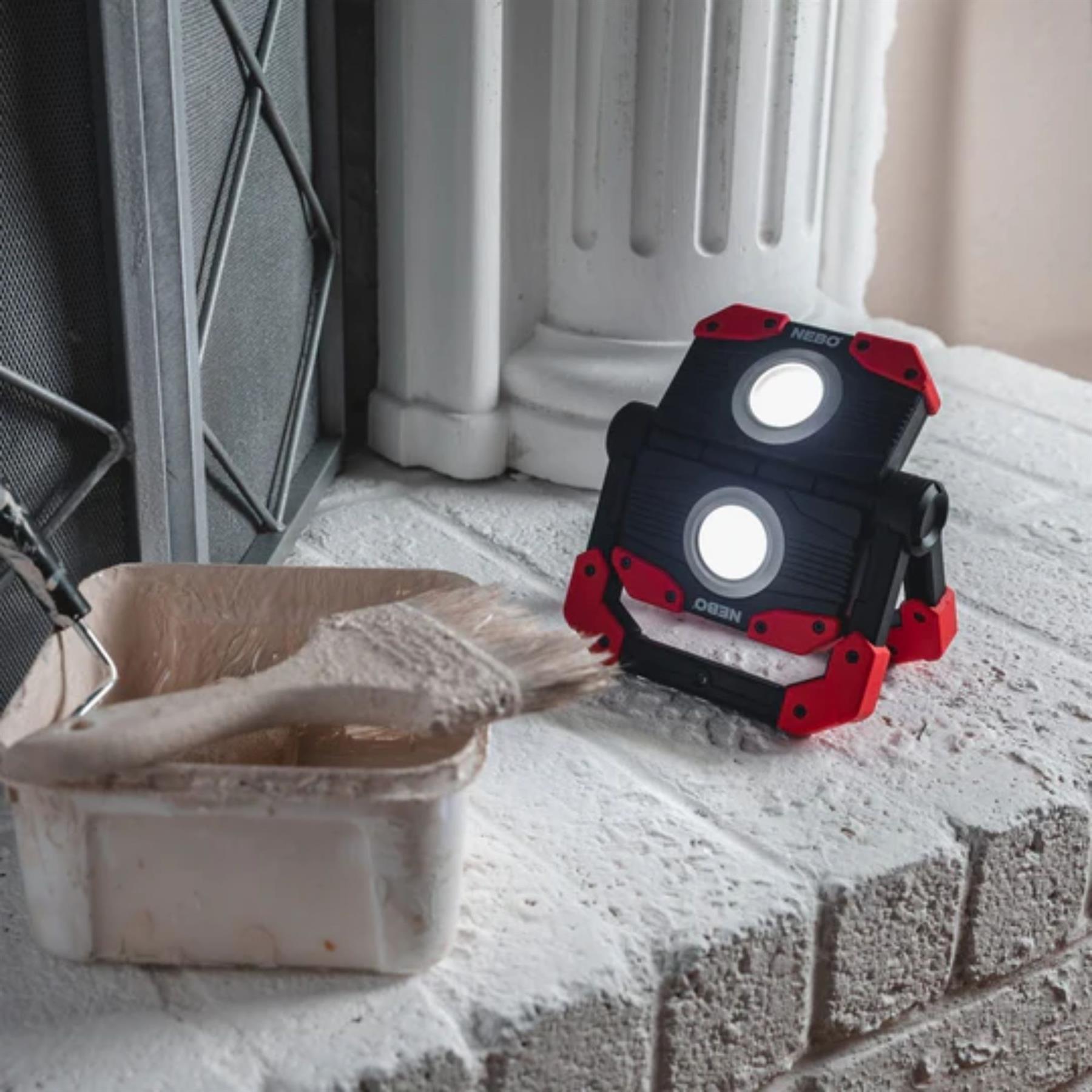 Nebo TRUNE0015 OMNI 2K 2000 Lumens LED Rechargeable Work Light Power Bank