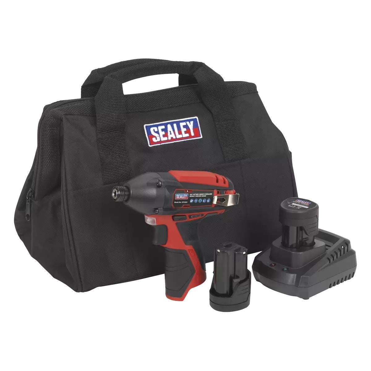 Sealey CP1203KIT 12V Impact Driver Kit 1/4