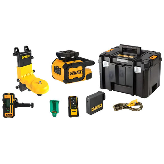 Dewalt DCLE15221G-GB USB-C Li-ion Rotary Single Slope Green Beam Laser