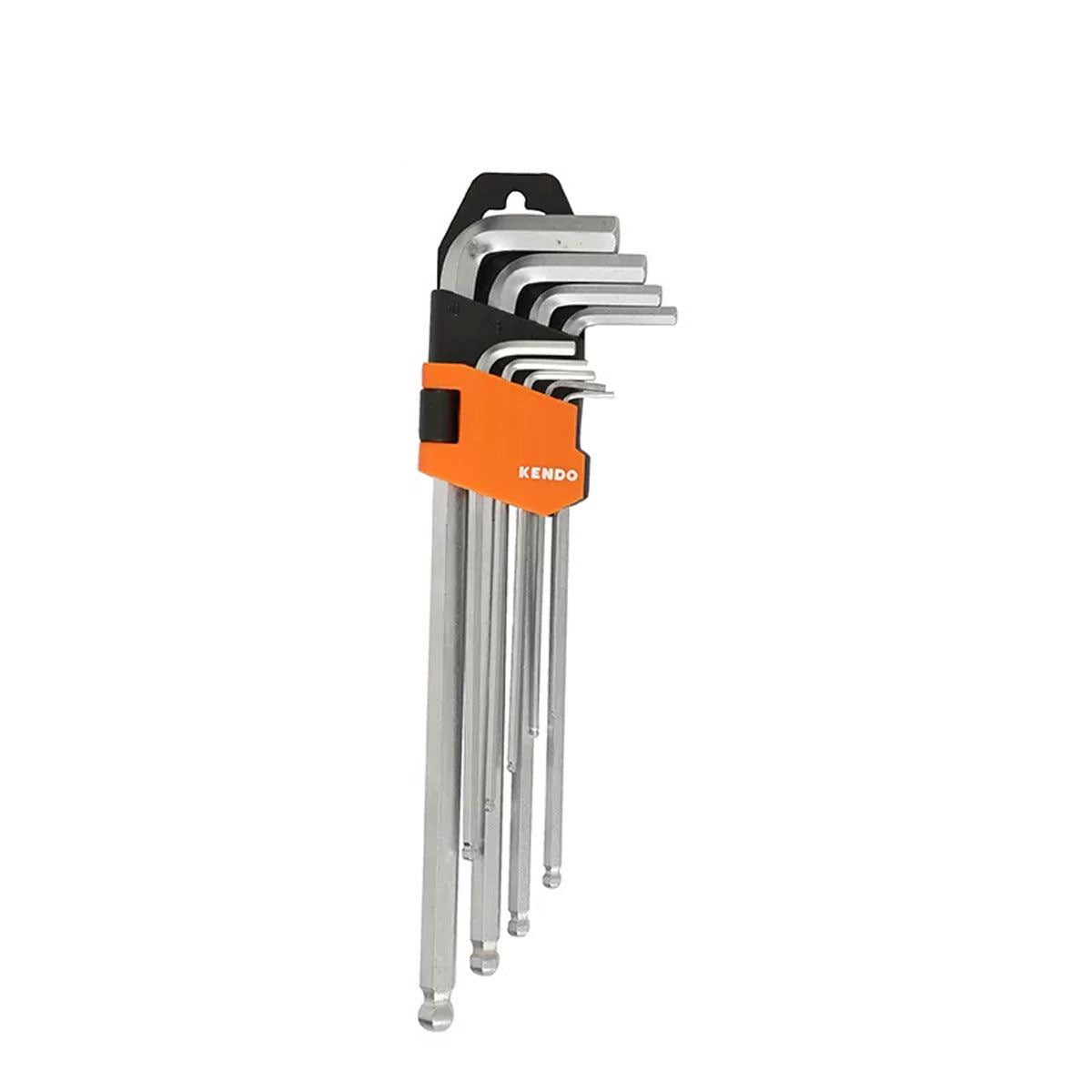 Kendo Arm Ball End Hex Key Set 9 Pieces