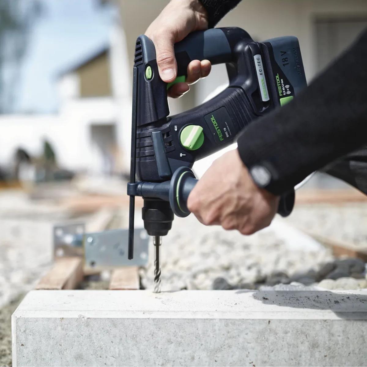 Festool BHC 18-Basic 18V Brushless SDS+ Hammer Drill Body Only In Systainer - 577230