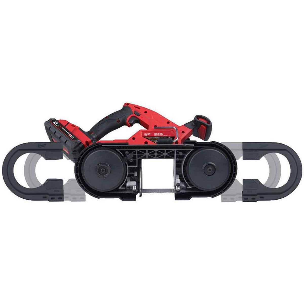 Milwaukee M18FBS85-0 18V FUEL Brushless 85mm Bandsaw with 1 x 2.0Ah Battery & Charger
