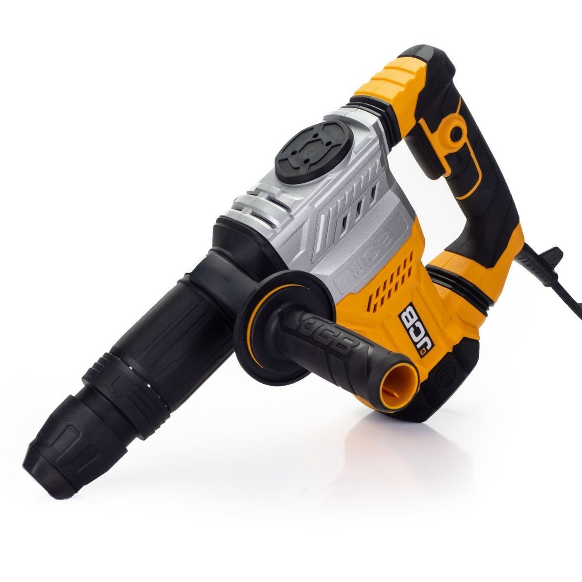 JCB 21-DH1300 15J SDS MAX Demolition Hammer and Chisel, Anti-Vibration Handle & 3m Power Cable 230V/1300W