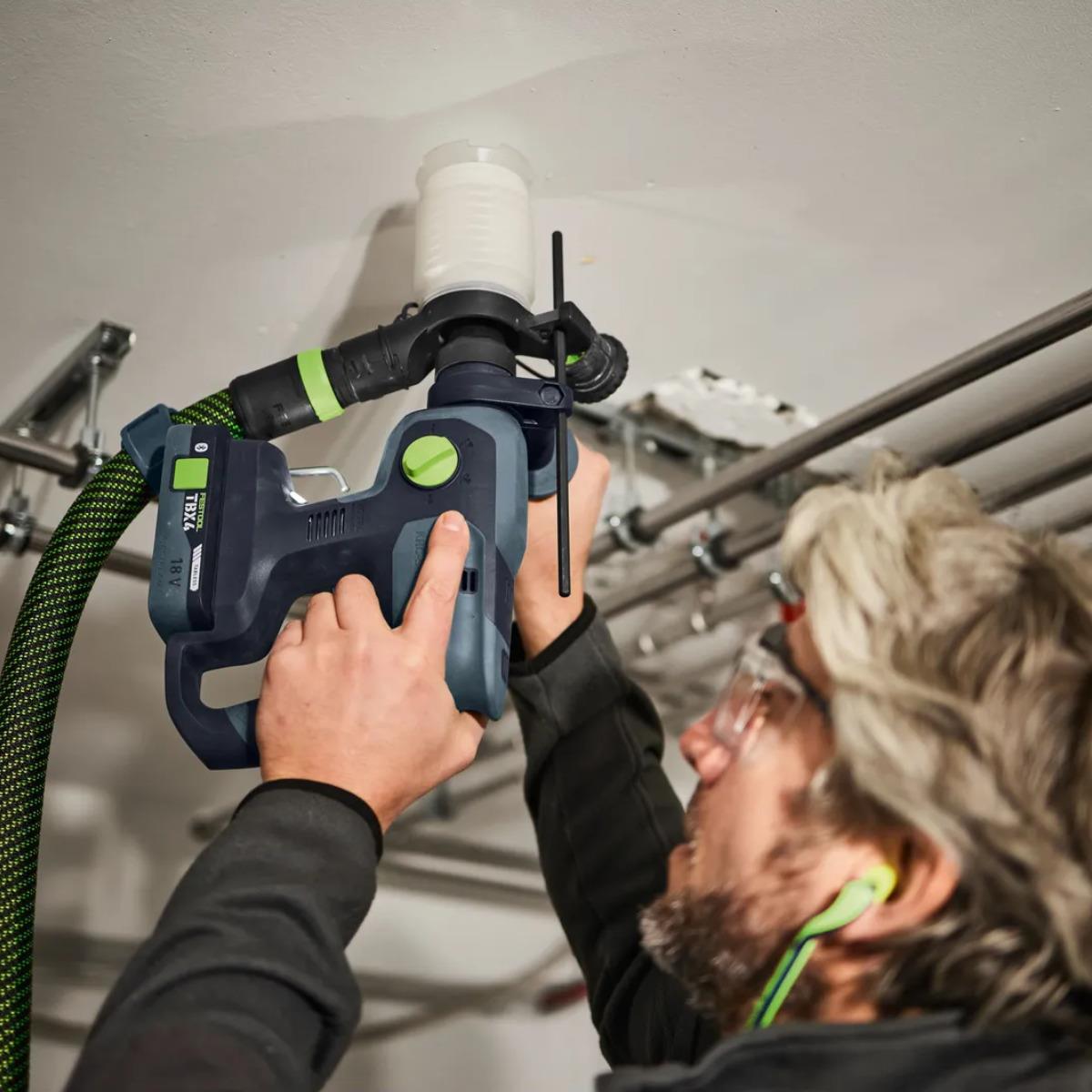Festool KHC-S 18-Basic 18V Brushless SDS+ Rotary Hammer Drill Body Only in Systainer - 578747