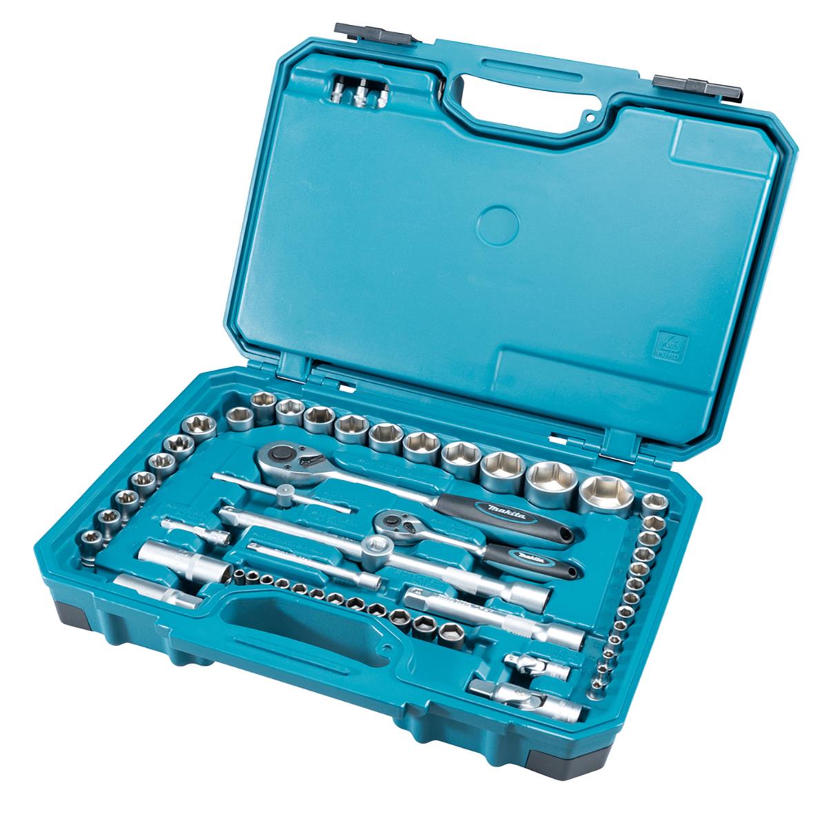 Makita E-10883 Maintenance Tool Set Of 221 Pieces In Case
