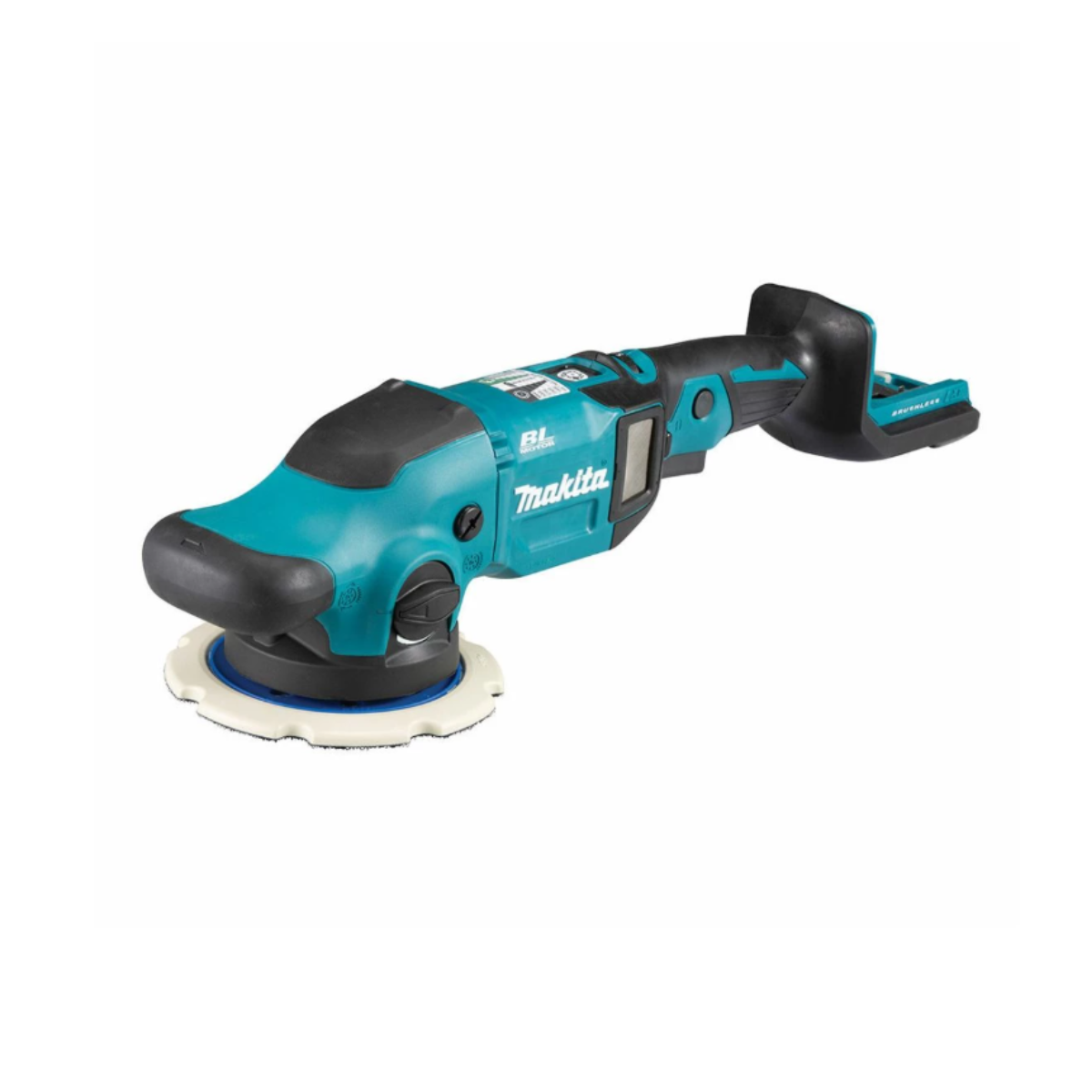 Makita DPO600Z Random Orbit Polisher 18V LXT Cordless Brushless With 150mm Sanding Disc Body Only