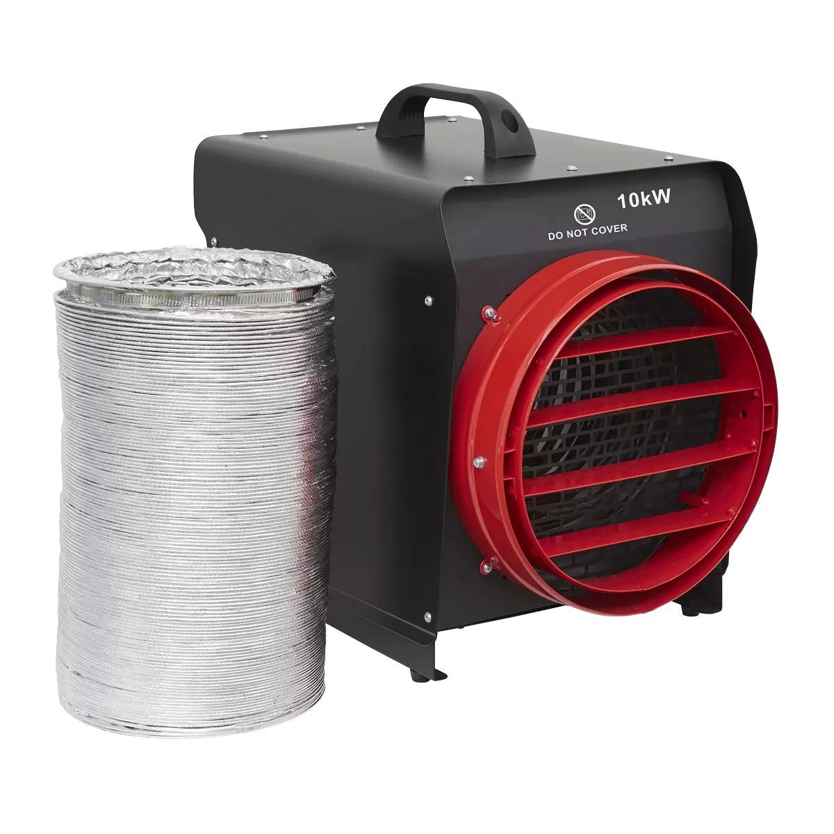 Sealey DEH10001 Industrial Fan Heater with Ducting 415V/10KW