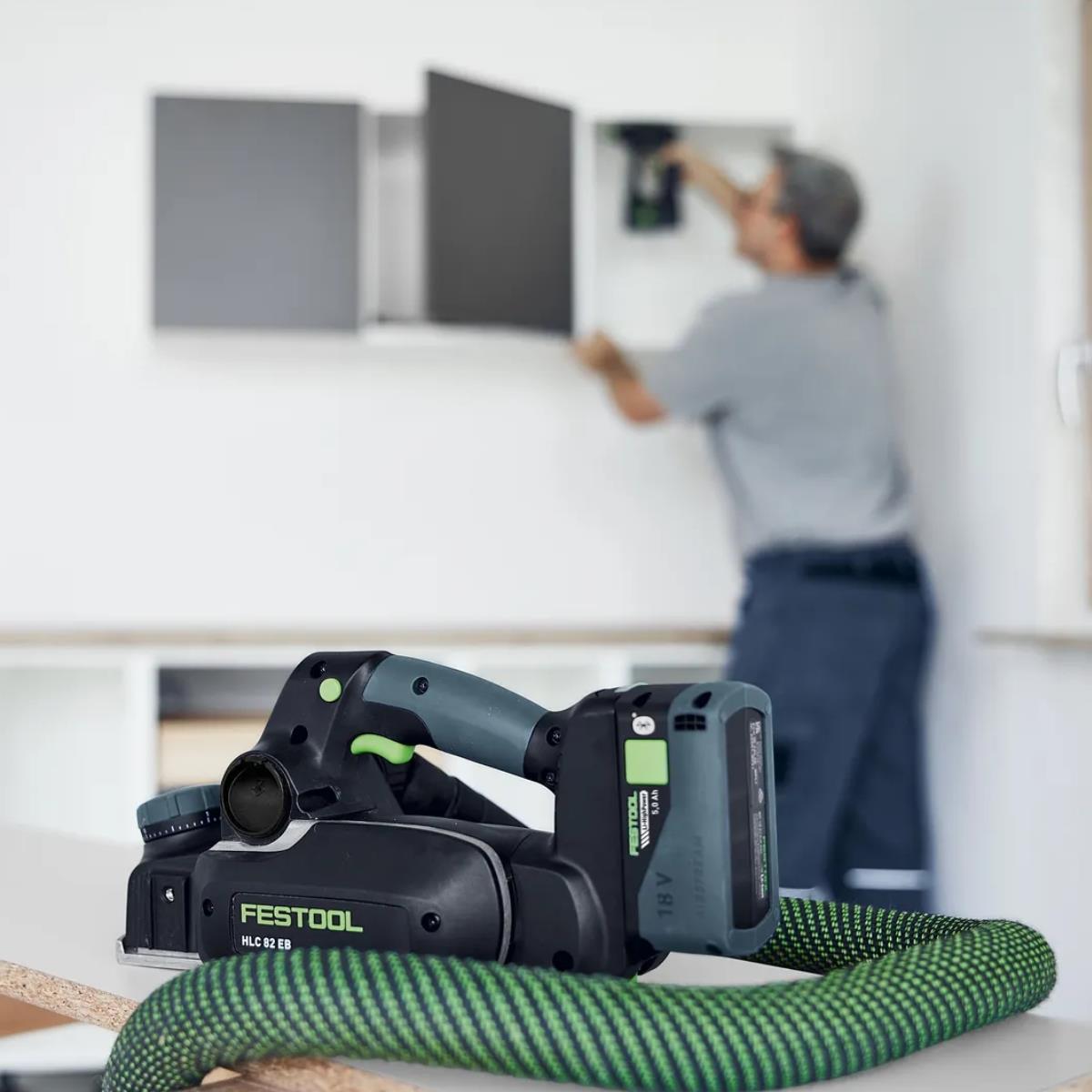 Festool SYS 18V 2xHP5,0/TCL 6 DUO Energy Set 2 x 5.0Ah High Power Batteries Charger & Case - 578680