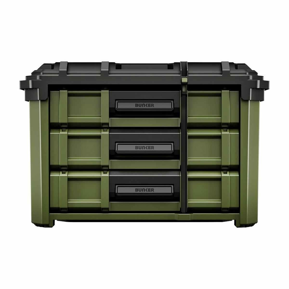 BUNKER B600-3DTB Load-Up 570mm Stacking Tool Box 3 Drawer Heavy Duty Storage 29441