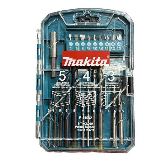 Makita P-44002 Drilling & Screwdriver Bit Set Of 21 Piece Item Condition Box Opened Never Used
