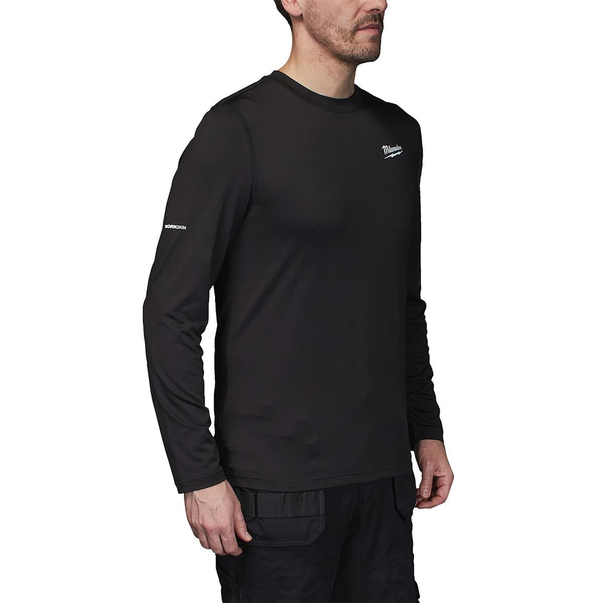 Milwaukee Workskin Cold Weather Long Sleeve Base Layer Black Small 4932498283