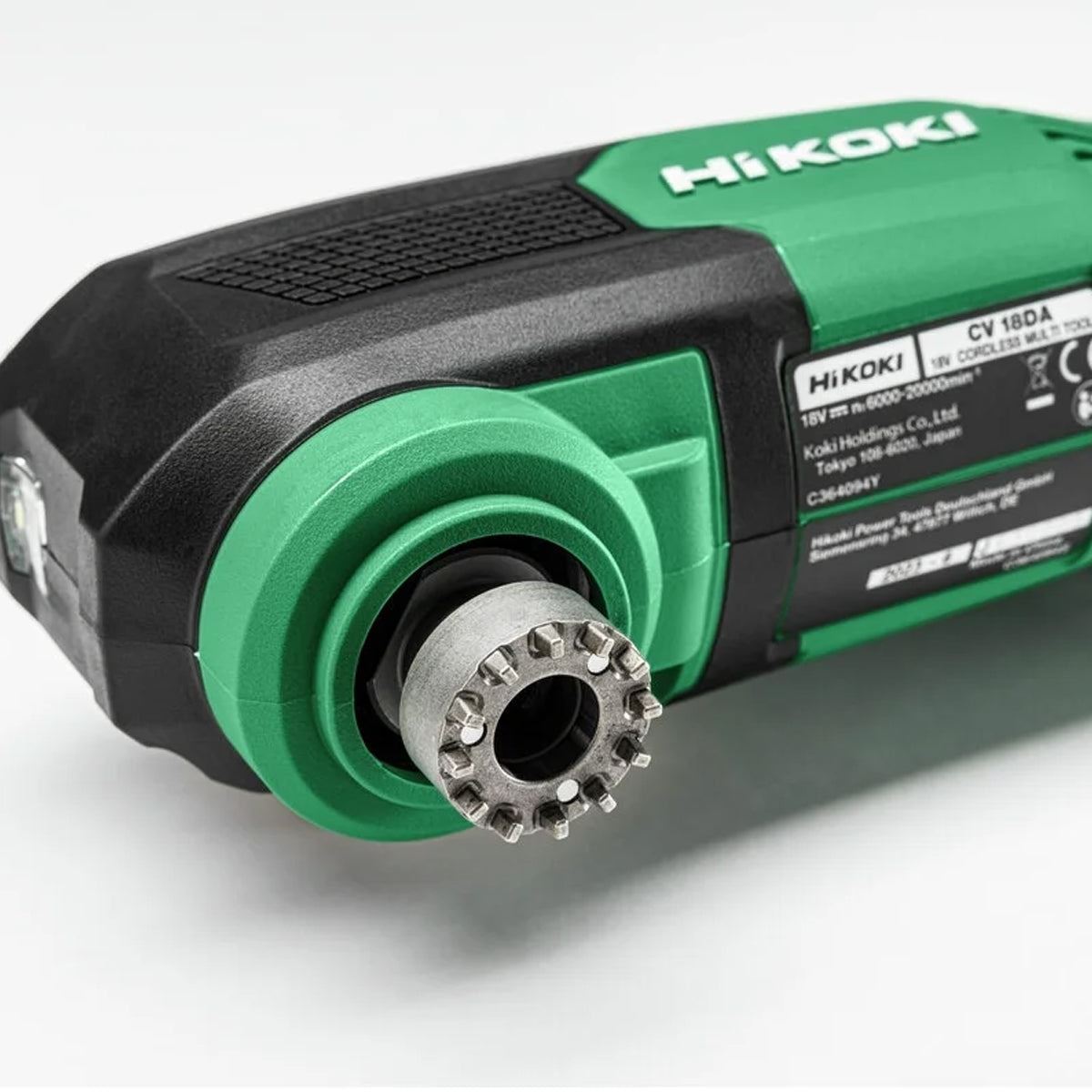 Hikoki CV18DAW2Z 18V Brushless Multi Tool with 1 x 8.0Ah Battery Charger & Case