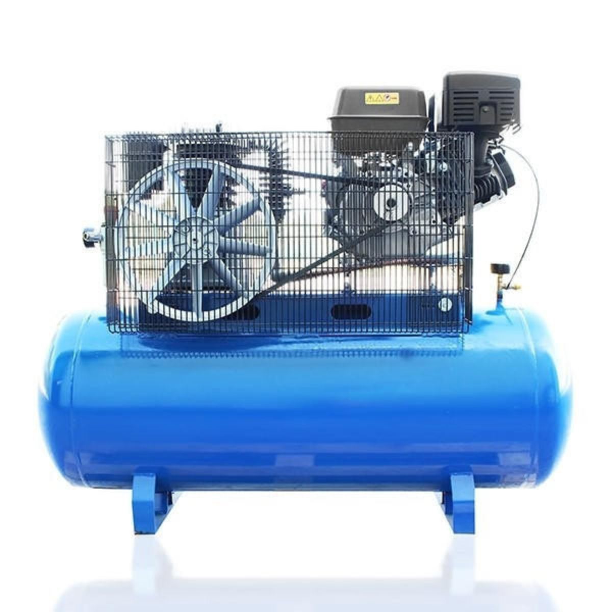 Hyundai HY140200PES 14hp 200L Petrol Belt Driven Air Compressor 29CFM/145psi