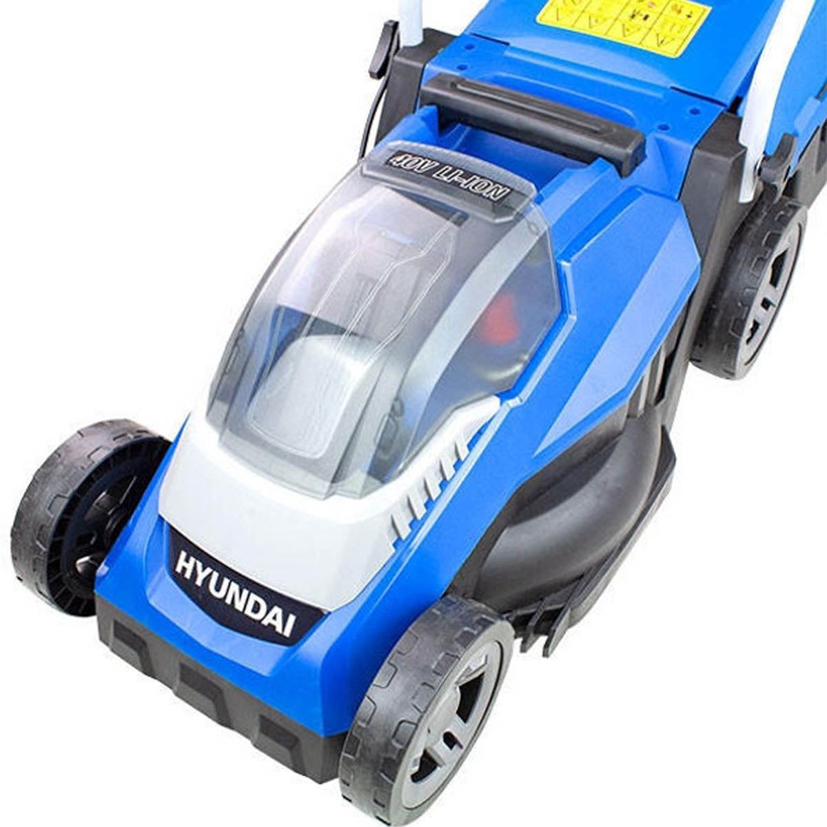 Hyundai HYM40LI330P 40V Cordless Lawnmower Rear Roller 32cm With 1 x 2.5Ah Battery Powered & Charger