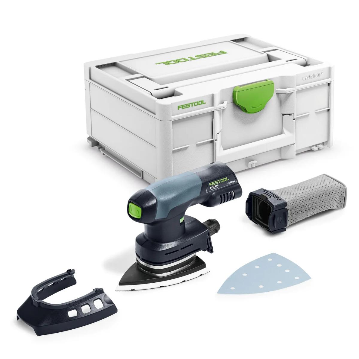 Festool DTSC 400-Basic 18V Brushless Delta Sander Body Only In Systainer - 577628