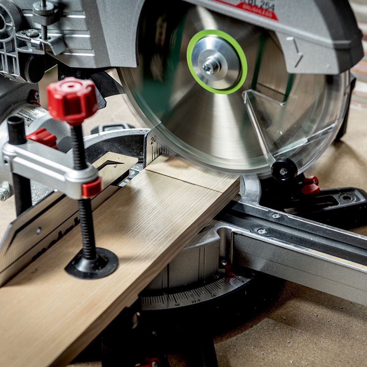 Metabo KGS 18 LTX BL 254 18V Brushless Sliding Mitre Saw with 1 x 5.5Ah Battery & Charger