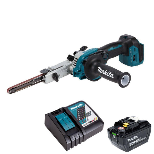 Makita DBS180Z 18V LXT Brushless Belt Sander With 1 x 9.0Ah Battery & Charger