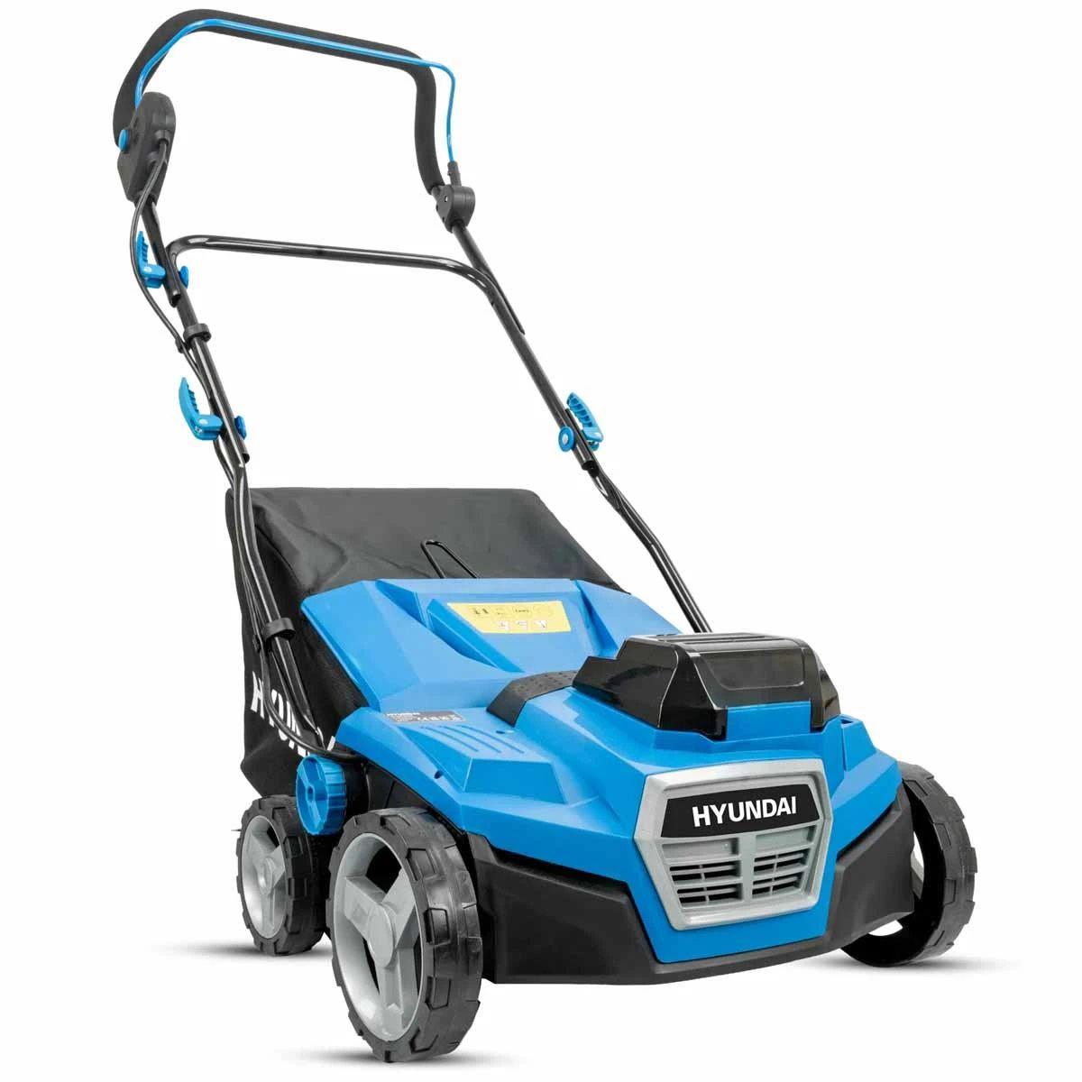 Hyundai HY40CSC38 2 x 20V 2-in-1 Brushless Scarifier & Aerator 38cm with 2 x 4.0Ah Batteries and Charger