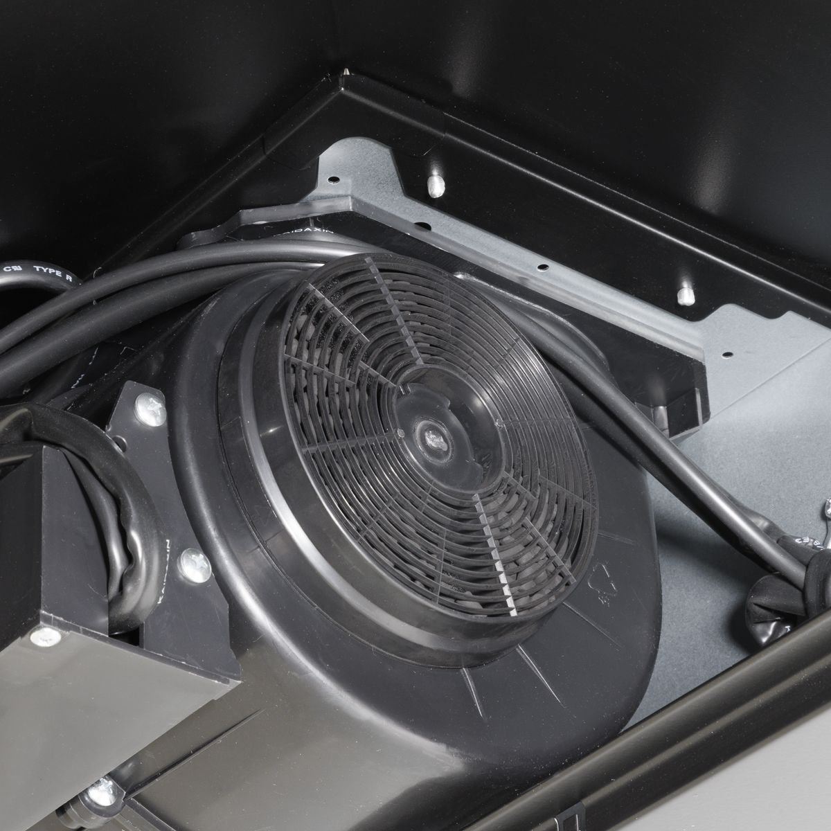 Sealey DH59 Baridi Chimney Style Cooker Hood with Carbon Filters 90cm Black