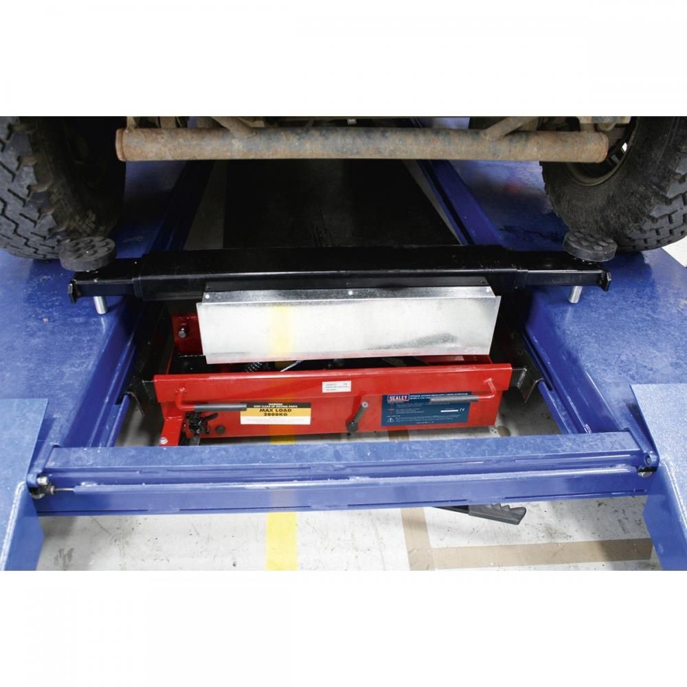 Sealey SJBEX200 Jacking Beam 2tonne with Arm Extenders and Flat Roller Supports