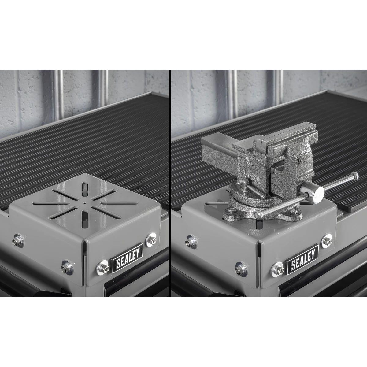 Sealey APMWS2 Superline PRO Rollcab 6 Drawer with Vice Base Grey/Black