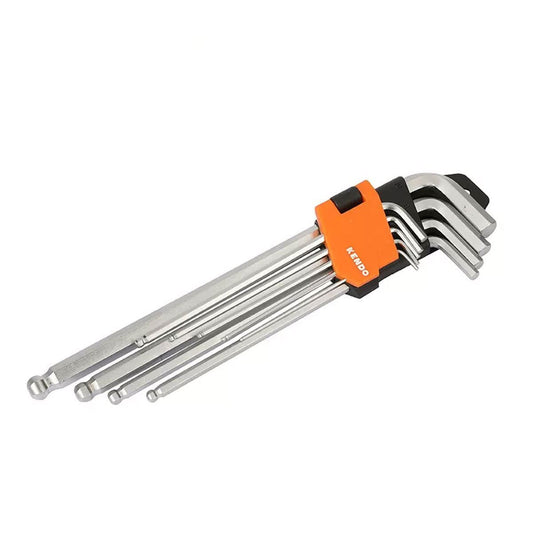 Kendo Arm Ball End Hex Key Set 9 Pieces