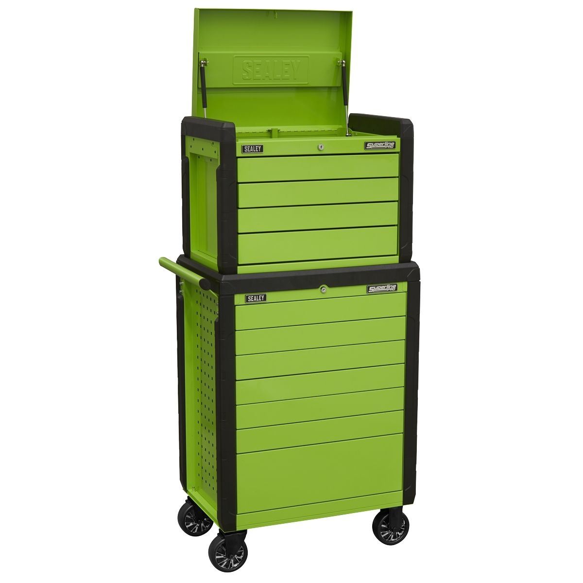 Sealey APPDSTACKG 11 Drawer Push-To-Open Topchest & Rollcab Combination