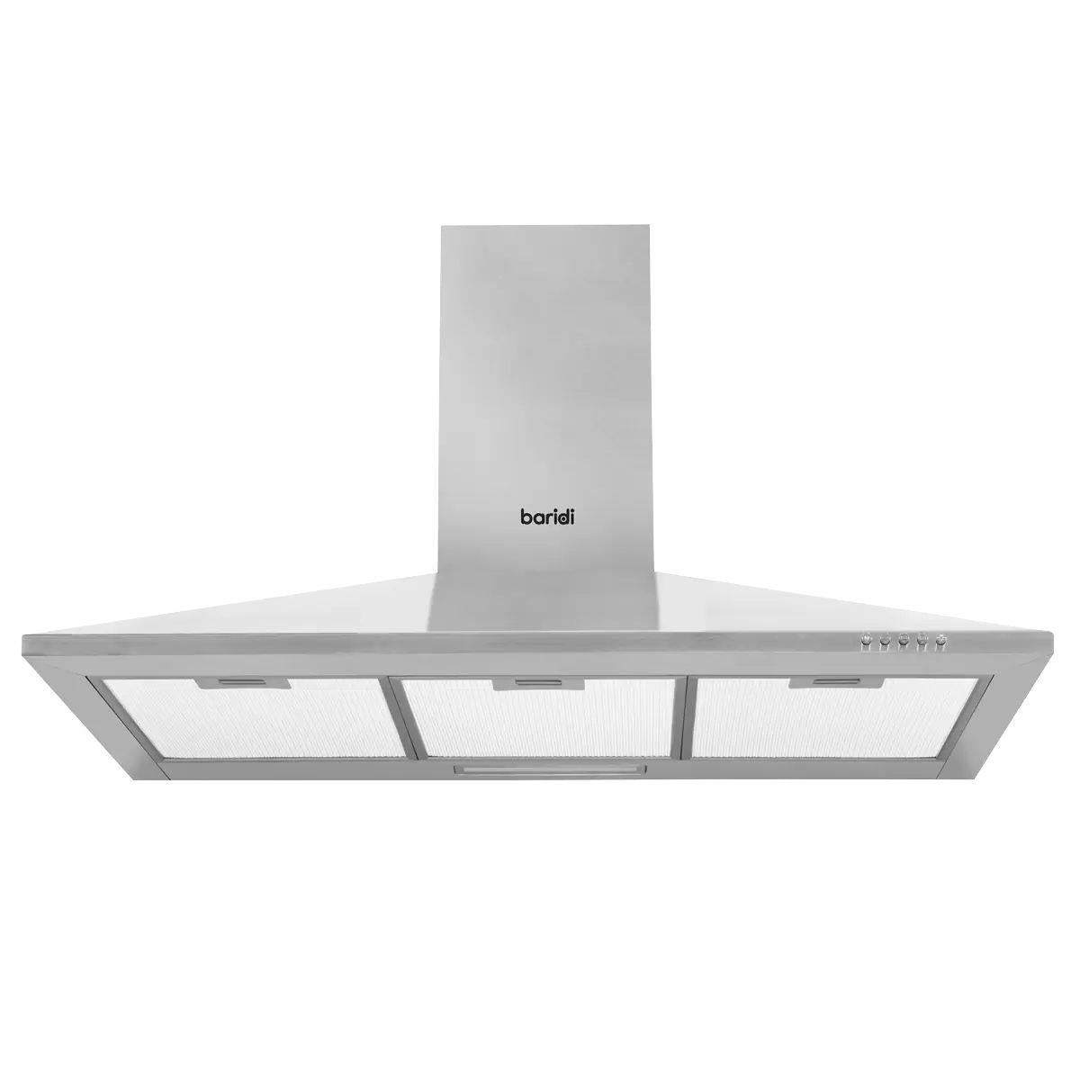 Sealey DH127 Baridi Cooker Hood with Carbon Filters 90cm Stainless Steel 240V