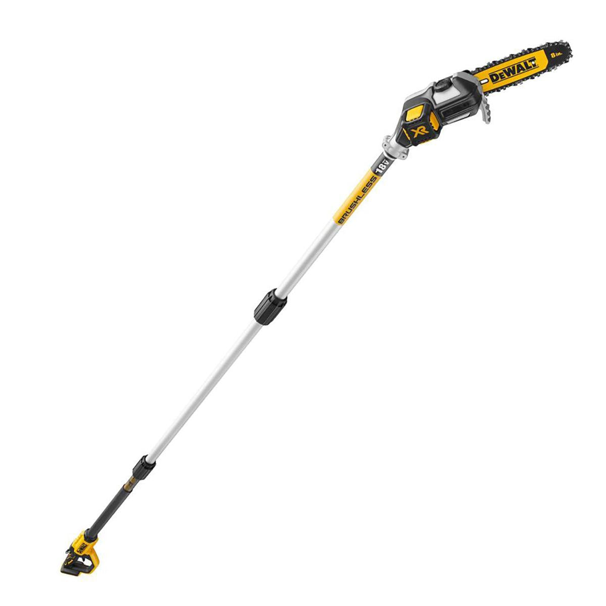 Dewalt DCMPS567N-XJ 18V XR Brushless Telescopic Pole Chainsaw with 1 x 5.0Ah Battery & Charger