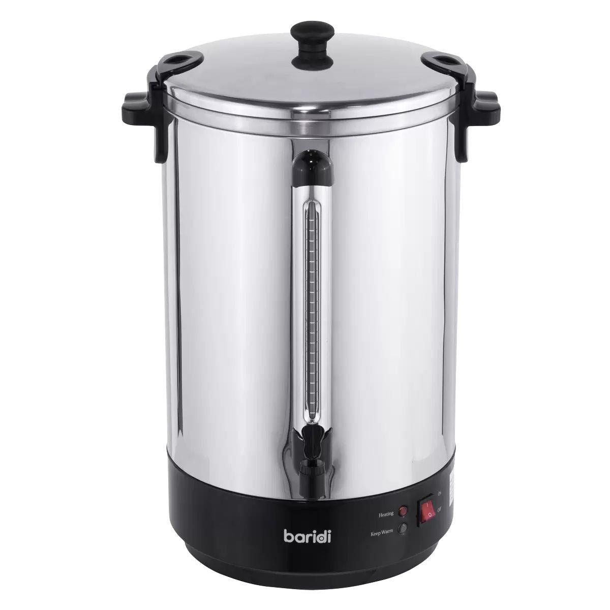 Sealey DH388 Baridi Hot Water Boiler, Tea Urn 30L Capacity Stainless Steel 240V