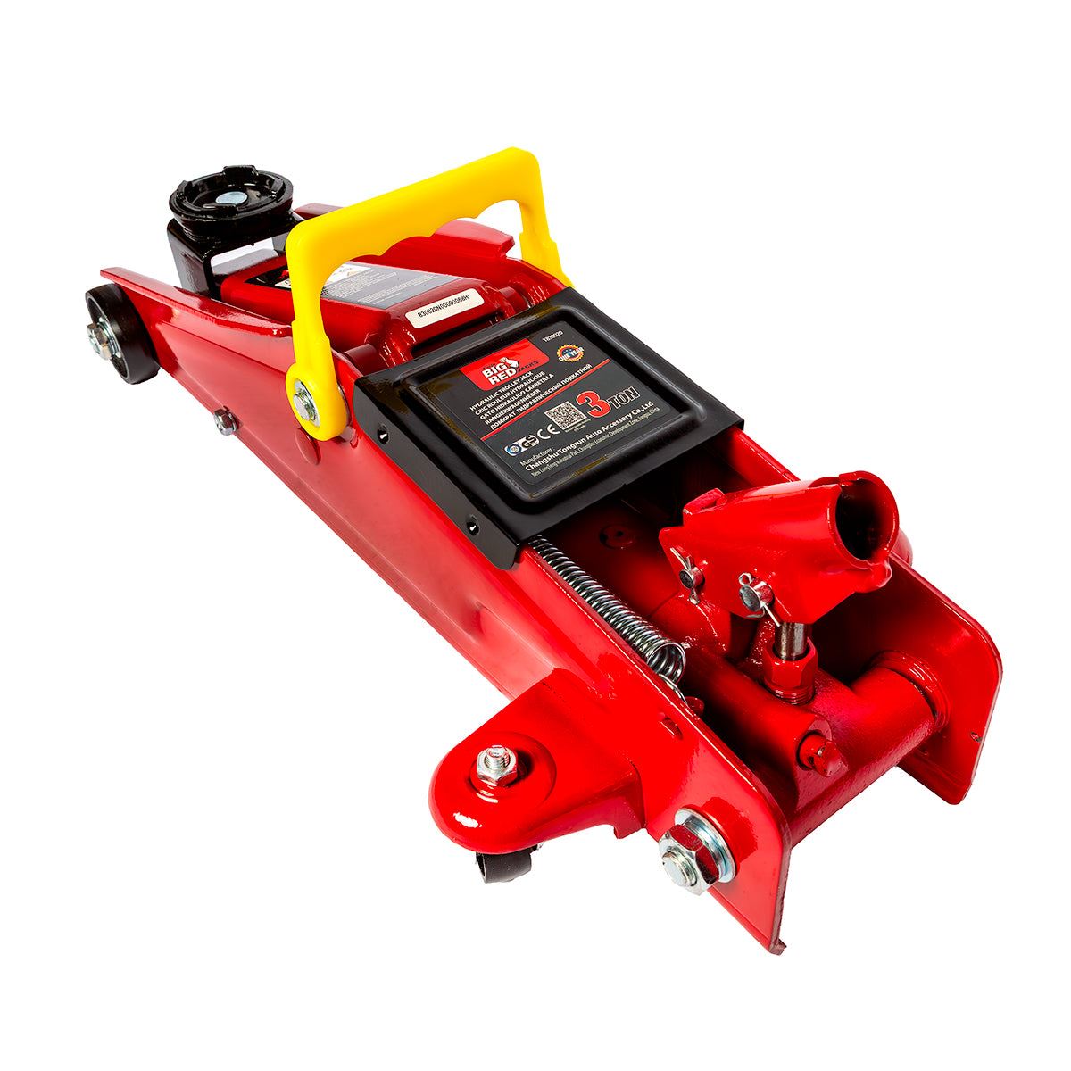 Big Red Torin 3-Ton Hydraulic Jack, Lifting Range 135-400 mm
