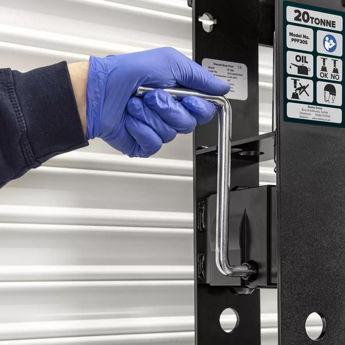 Sealey PPF20S Viking Hydraulic Press 20 Tonne Floor Type