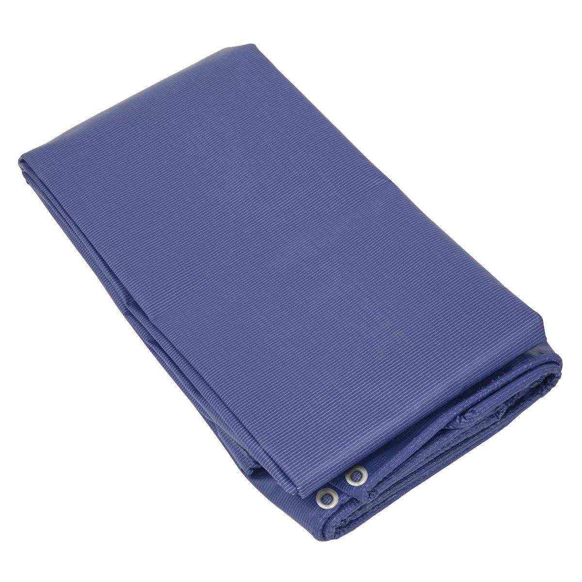 Sealey TARP4060 Heavy-Duty PVC Tarpaulin 4.88 x 6.10m Blue