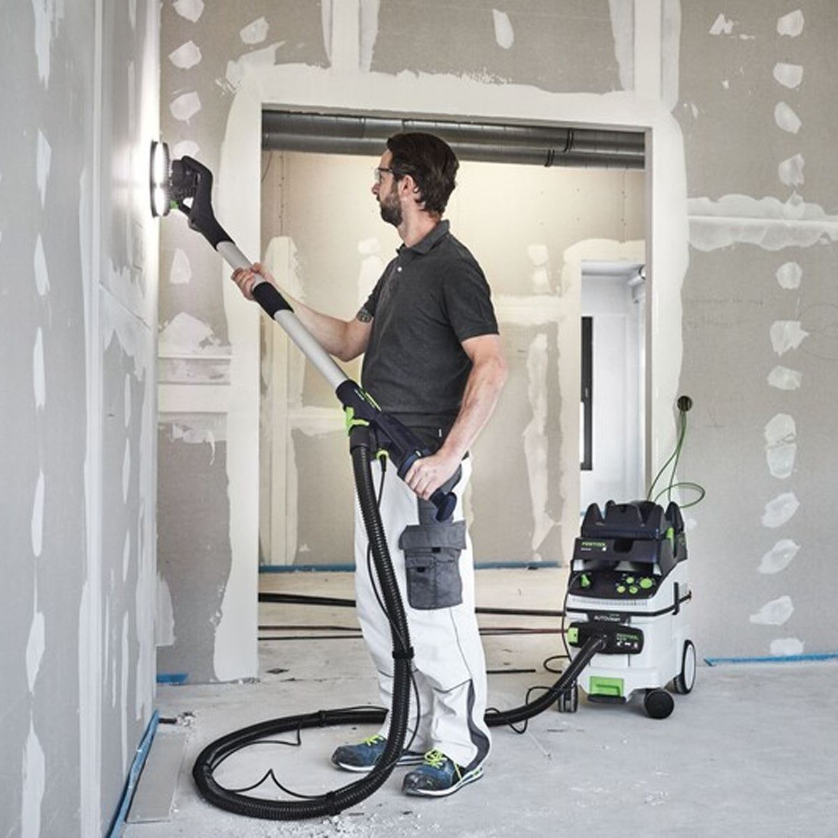 Festool LHS 2 225 EQI-Plus 225mm PLANEX Long Reach Sander 230V GB In Systainer - 576637