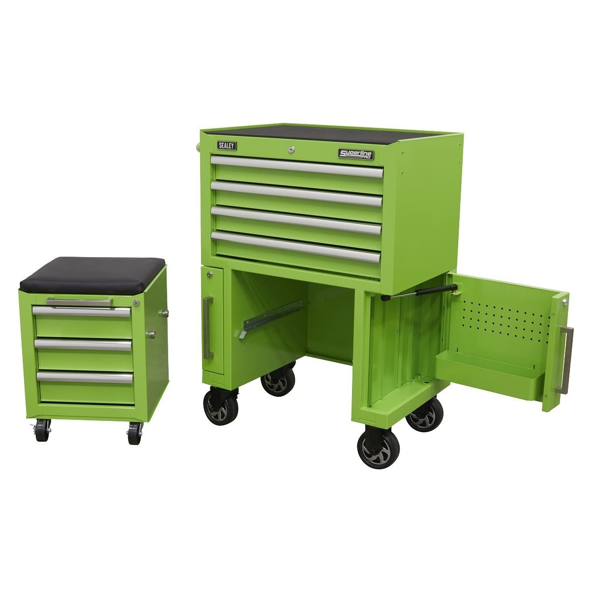 Sealey AP556CSHV Rollcab 3 Drawer & Utility Seat