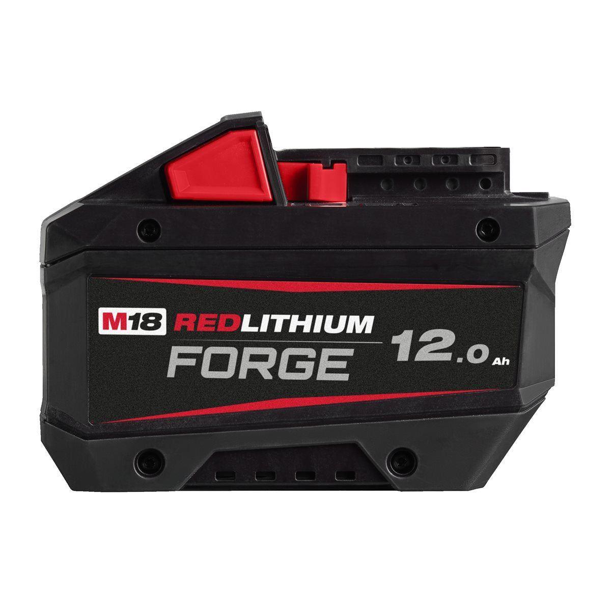 Milwaukee M18FNRG-122 18V M18 Forge 2 x 12.0Ah Batteries & Dual Bay Super Charger Pack 4933498615