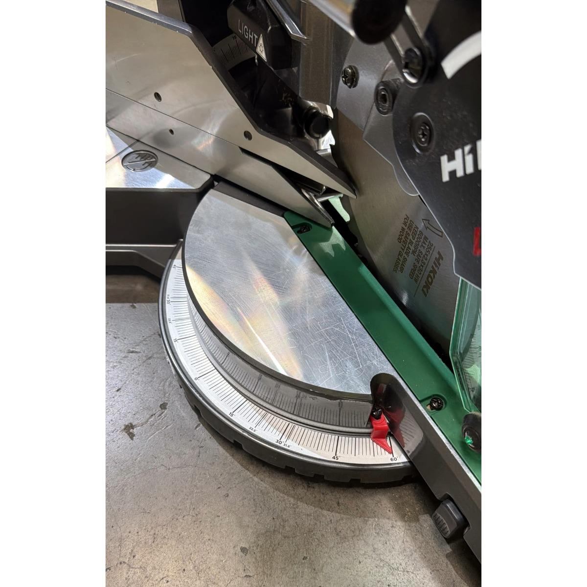 Hikoki C3610DRAW4Z 36V Brushless 255mm Slide Compound Mitre Saw Body Only Item Condition Seller Refurbished