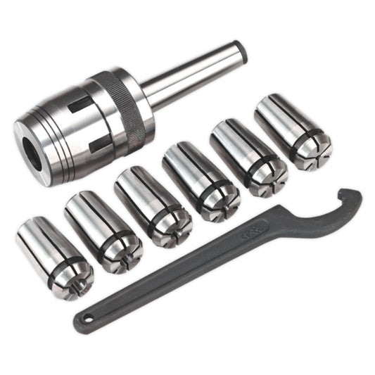 Sealey SM2503MCSET Mill Chuck Set