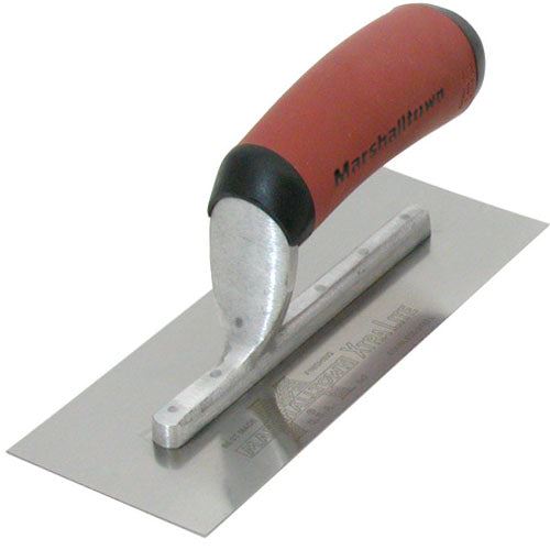 Marshalltown Stainless Steel Midget Trowel DuraSoft Handle 8 x 3in M11SSD