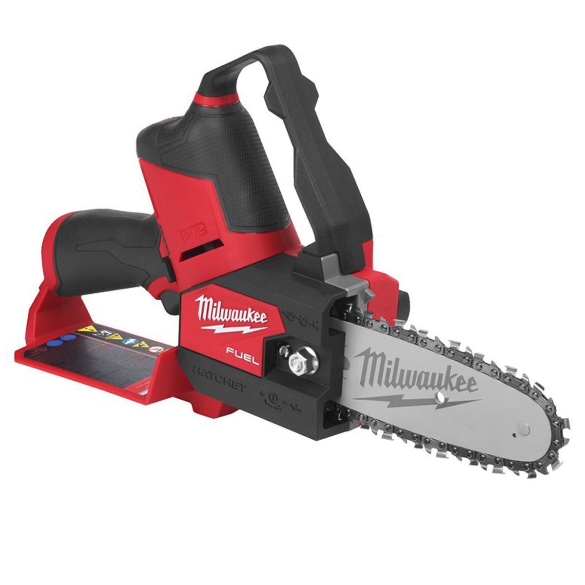Milwaukee M12FHS-0 12V Brushless 231mm Fuel Hatchet Pruning Saw With 1 x 4.0Ah Battery & Charger