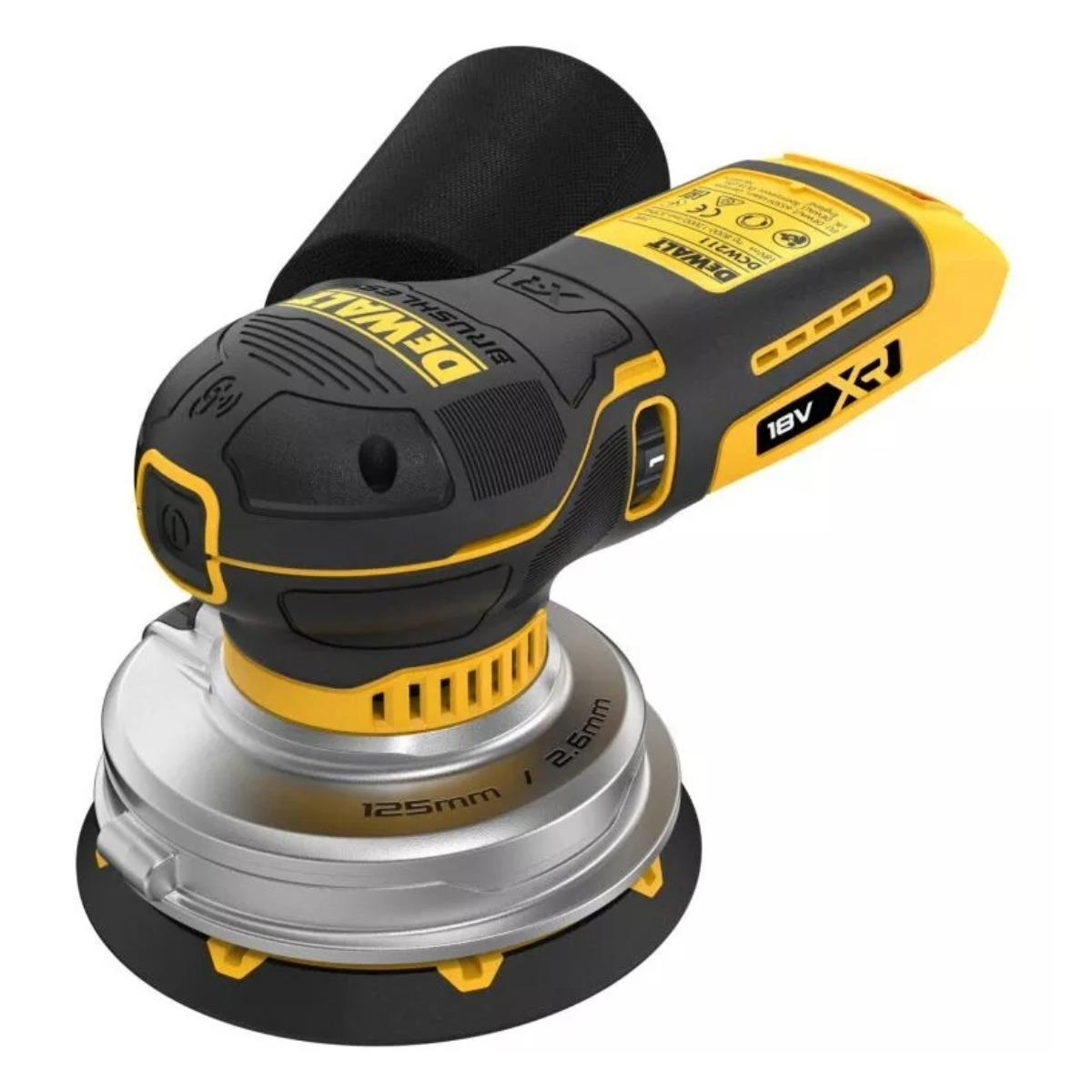 Dewalt DCW211N-XJ 18V XR Brushless 125mm Random Orbital Sander Body Only