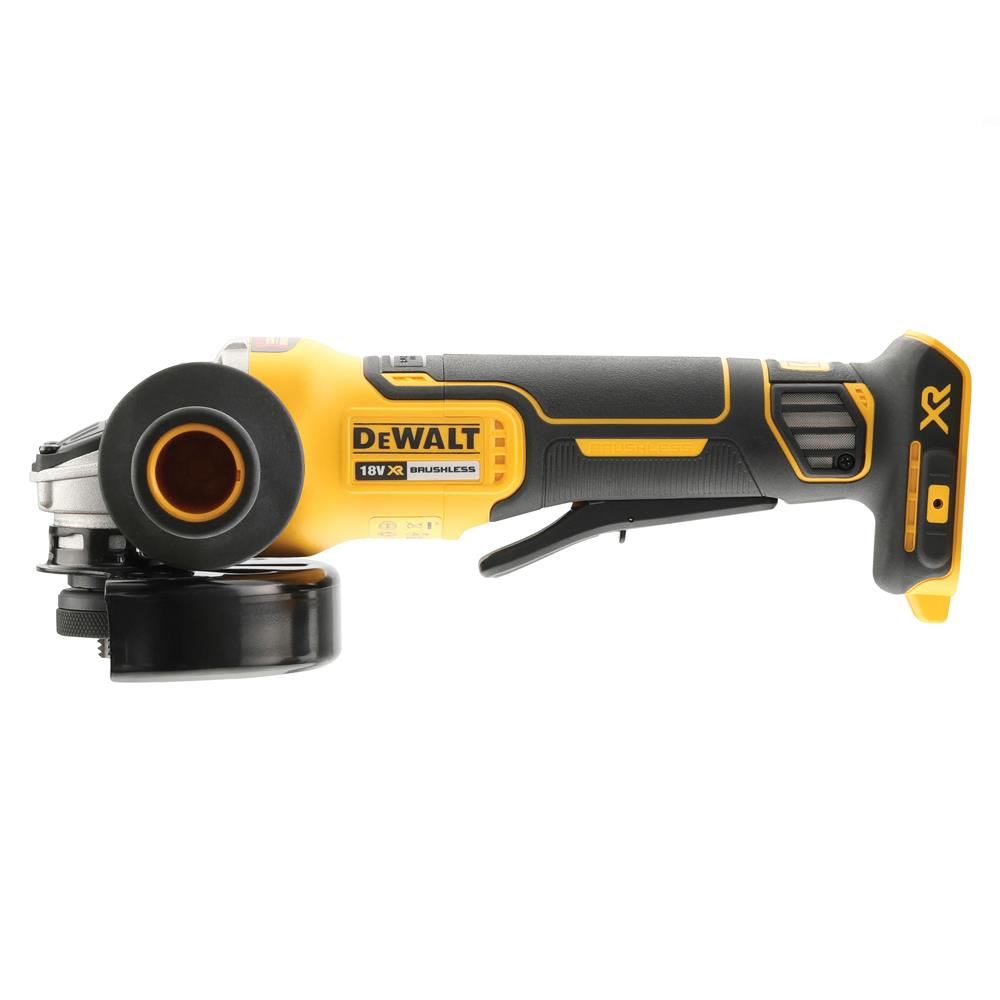 Dewalt DCG406N 18V XR Brushless Angle Grinder 125mm with paddle switch Powerful Performance Body Only