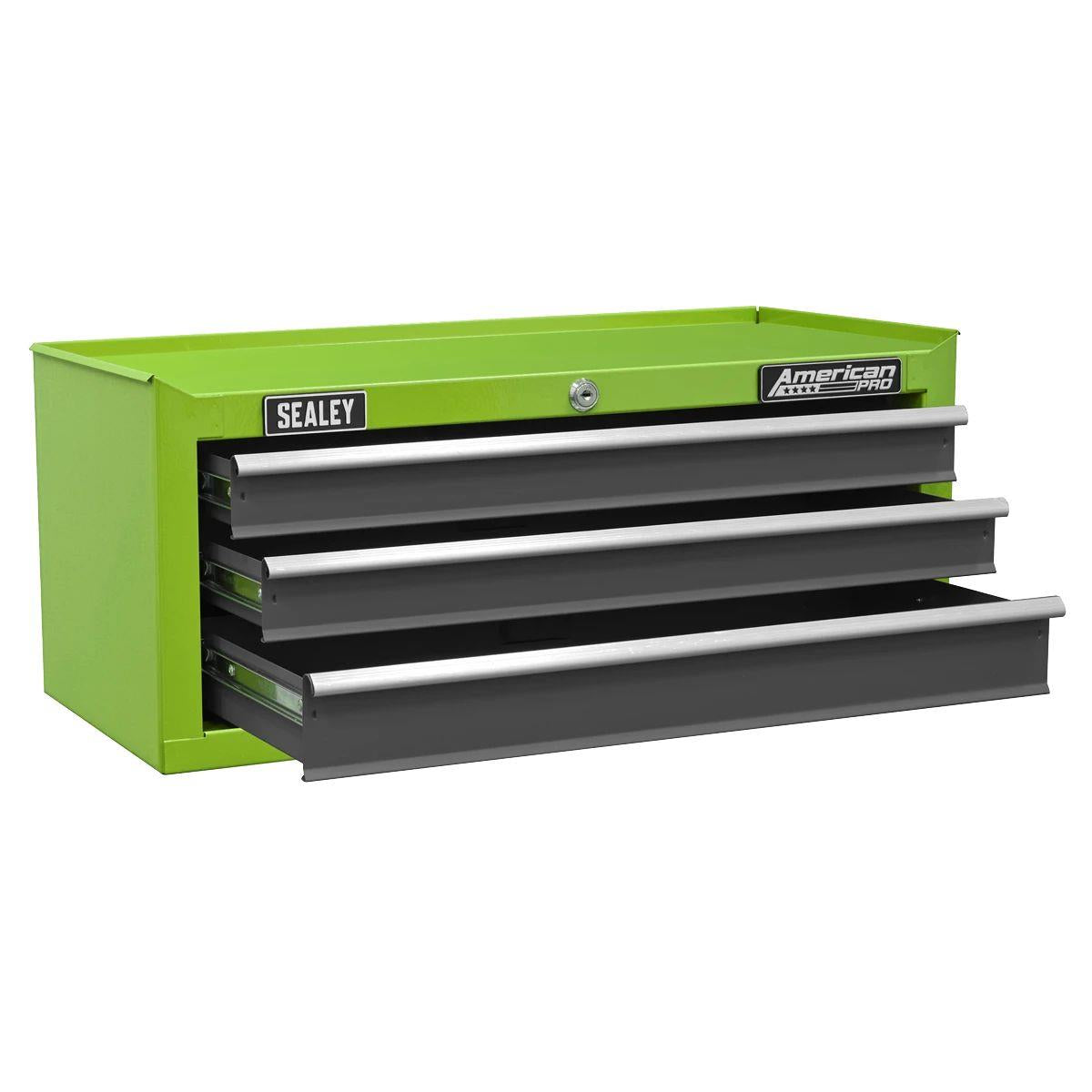 Sealey AP22309BBHV Mid-Box Tool Chest 3 Drawer with Ball-Bearing Slides